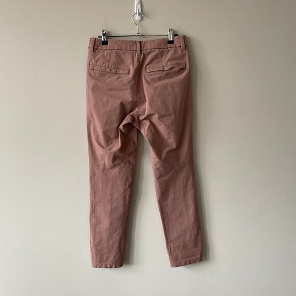 Lululemon 2021 Commission Pant Slim *Earth Dye Tapered Leg Chino Pants Brown 28 - Picture 3 of 9